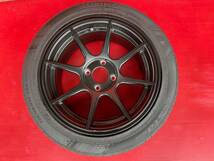 STEALTH RACING ステルス レーシング ? 15X7J+30 4H PCD100 パリ山 195/50Ｒ15　４本セット　 シビック ロードスター　等に（5/91）_画像4