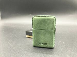 1円〜　zippo ZIPPO ジッポ　ライター　オイルライター 喫煙具　喫煙グッズ　FUSO 緑　グリーン　ジッポー 