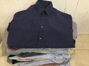 古着まとめ 訳あり 大量 ブランドシャツ BROOKS BROTHERS、Calvin Klein、TOMMY HILFIGER 他 メンズ 50点セット まとめ売り 