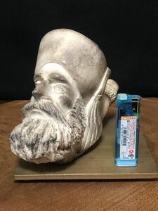 【喫煙具】メシャム パイプヘッド・海泡石・512g・超BIGサイズ・珍品