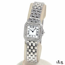 【カルティエ】 パンテール SM 2重ダイヤベゼル 極美品 加工後未使用品 レディース 腕時計 Cartier 俵屋_画像2