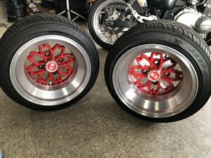 HAYASHI RACING 弥生 復刻版 14/9J −26 2本YOKOHAMAタイヤ付き 