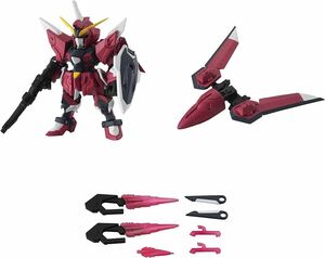 バンダイ　モビルスーツアンサンブル26　イモータルジャスティスガンダム+拡張セット+MS武器セット　カプセル無し