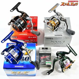 ★☆スピニングリール リールスタンド 5点セット セフィア BB 30 2500HGS＆ナスキー C2000＆エルフ2500 アブガルシア カーディナル300U★☆