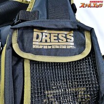 ★☆【ドレス】 フローティングゲームベスト Air サポーター付 ライフジャケット ブラックxタン DRESS K_060★☆e04419_画像9