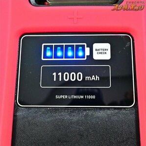 ★☆【ダイワ】 スーパーリチウムバッテリー 11000 専用充電器付 DAIWA SUPER LITHIUM BATTRY K_060★☆e04216の画像8