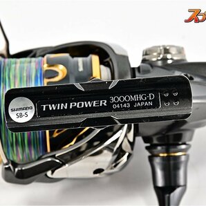 ★☆【シマノ】 20ツインパワー 3000MHG ゴメクサスノブ装着 ゴメクサスダブルハンドル付 SHIMANO TWIN POWER★☆m32934の画像7