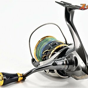 ★☆【シマノ】 20ツインパワー 3000MHG ゴメクサスノブ装着 ゴメクサスダブルハンドル付 SHIMANO TWIN POWER★☆m32934の画像3