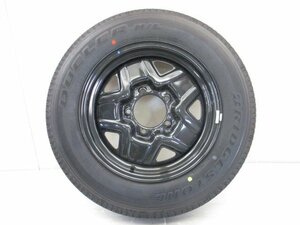 即決あり 1本のみ出品 JIMNY ジムニー JB64W 純正 16 × 5.5J +22 2023年 175/80R16 BRIDGESTONE DUELER バリ溝 (B038615)