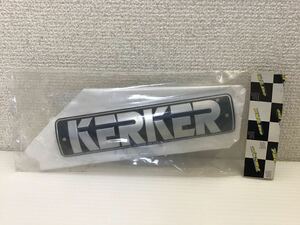 ★当時物★ 未開封　KERKER エンブレム　USA カーカー　バイク部品　マフラー　プレート