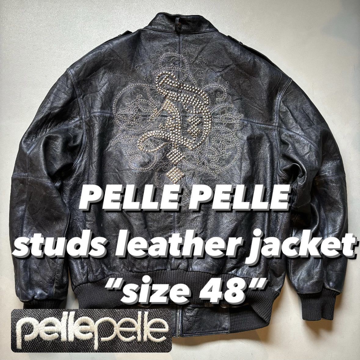 Yahoo!オークション -「pelle pelle レザージャケット」の落札相場 