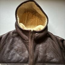 PELLE PELLE leather/boa jacket “size 38” “made in USA” ペレペレ レザー×ボアジャケット アメリカ製 USA製_画像7