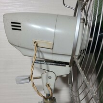 昭和レトロ 扇風機 アンティーク 三菱 レトロ扇風機 R35ーY5 緑 ビンテージ MITSUBISHI_画像4