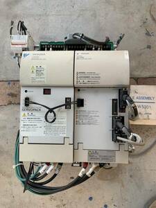 YASKAWA - CONVERTER VS 656 MR 5 200V class 3PH. 11KW. &. INVERTER VS 626 M5 3PH 11KW & Digital Operator JVOP -132 