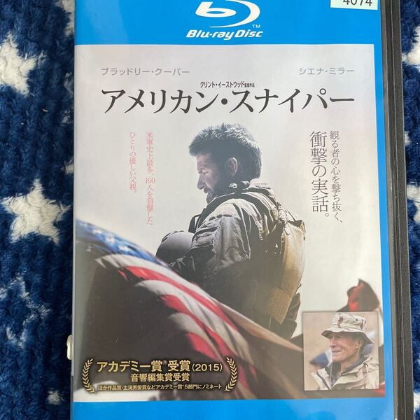 Blu-ray アメリカン・スナイパー　レンタルアップ　よ126