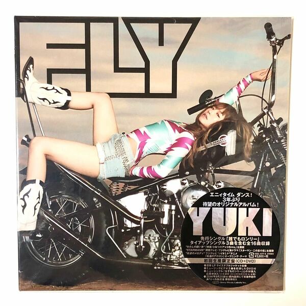 YUKI FLY 初回生産限定盤 LPサイズ アルバム CD+DVD