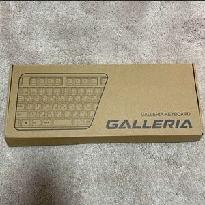 ガレリア　ゲーミングキーボードGALLERIA Gaming KEYBOARD 新品未使用