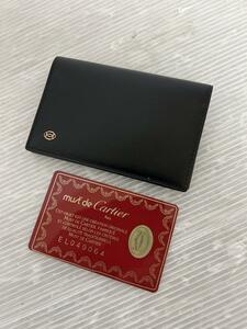 Cartier カルティエ　カードケース　パシャ　人気　名刺入れ　黒
