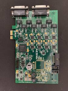 LYNX STUDIO TECHNOLOGY AES16e　動作確認済み　PCI Express AES/EBU