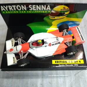 MINICHAMPS 1/43 PENSKE CHEVROLET #4 A.SENNA ペンスキーシボレー 1993年 アイルトンセナ ミニチャンプス の画像5