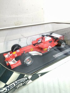 ホットウィール 1/18 フェラーリ F2005 R.バリチェロ HotWheels 未開封　