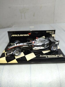 PMA ミニチャンプス 1/43 McLaren Mercedes マクラーレン メルセデス MP4-20 K.ライコネン 2005 #9 530054309