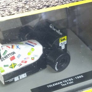 トールマンTG185 〈テオ・ファビ〉1985   F1マシンコレクション 1/43 デアゴスティーニ 新品未開封の画像4