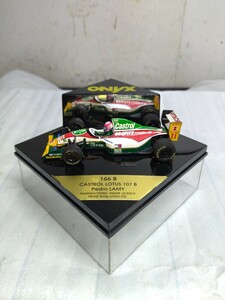 ONYX 166B 1/43 カストロール ロータス 107B Pedro LAMY ペドロ ラミー オニキス