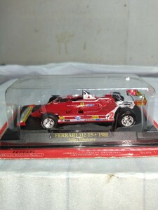 未開封 アシェット 公式フェラーリF1コレクション Ferrari 312 T5 1980 Gilles Villeneuve 1/43 FERRARI ビルヌーブ 模型のみ