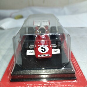 未開封 アシェット 公式フェラーリF1コレクション Ferrari 312B2 1971 Clay Regazzoni 1/43スケール ミニカー FERRARI 模型のみの画像4