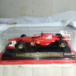 未開封 アシェット 公式フェラーリF1コレクション Ferrari 150 Italia Fernando Alonso 1/43 F.アロンソ 模型のみの画像1