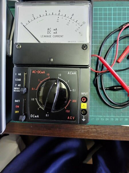 YOKOGAWABOX付き 3226 漏洩電流計 横河電機