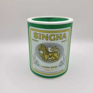 * postage 200 jpy * keep cool * can holder drink holder *sin is - beer SINGHA BEER* can for Thai miscellaneous goods cooler,air conditioner Thailand* other color, other beer for . equipped 