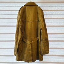 ★送料520円★ユナイテッドアローズUNITED ARROWS★ブルーレーベルBLUE LABEL★トレンチコート★ダブルジャケット★カーキ★サイズL 綿100%_画像2