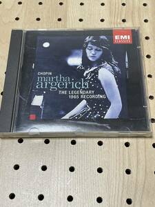 EMI 輸入盤CD マルタ・アルゲリッチ　幻のショパン・レコーディング