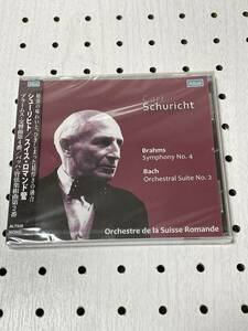 未開封新品　Altus 国内盤CD シューリヒト、スイス・ロマンド管　ブラームス 交響曲第４番、バッハ 管弦楽組曲第２番