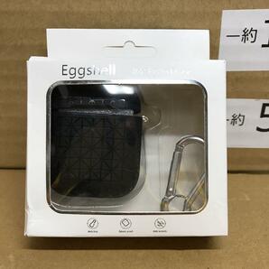 【3614L3】イヤホン カバー AirPodsケース Eggshell エアーポッズ（初代/第一世代、第二世代） ワイヤレス エアポッド ストラップ付き