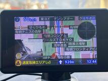【中古美品】Yupiteru ユピテル GPSアンテナ内蔵 レーザー＆レーダー探知機 スーパーキャット A320 タッチパネル _画像4
