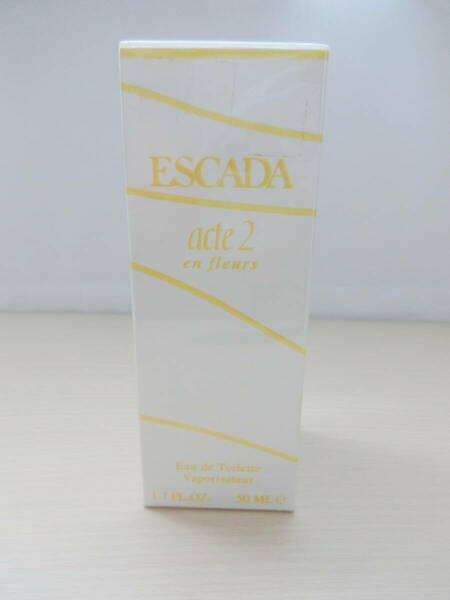 【送料無料】エスカーダ アクト ドゥ アン フルール オードトワレ 50ml 香水 未開封 ESCADA ACTE 2 EN FLEURS EAU DE TOILETTE FRAGRANCE