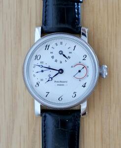 Parnis パーニス 腕時計 パワーリザーブ 手巻きアナログ バックスケルトン 中古 超美品（とにかくおしゃれなビンテージデザインウォッチ）