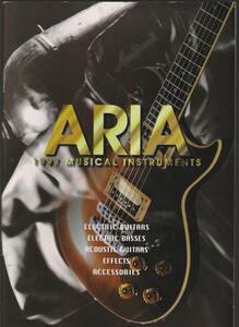 ●ギター・カタログ　Aria アリア Aria Pro Ⅱ　Light Music Instruments　19947　55ページ 美品中古