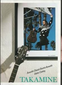 ●ギター・カタログ　Takamine　タカミネ　Electric Acoustic, Acoustic, Classic Guitar Catalog　22ページ 美品中古