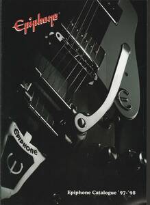 ●ギター・カタログ　Epiphone エピフォン　1997-1998　Catalogue　18ページ 美品中古