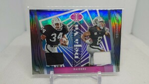 2023 Panini Illusions Bo Jackson Josh Jacobs Dual Jersey /99 NFL RAIDERS LEGEND 