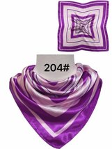 スカーフ シルク調 正方形 紫外線対策 首の日焼け対策 UV 対策 60×60cm コンパクト ストール_画像2