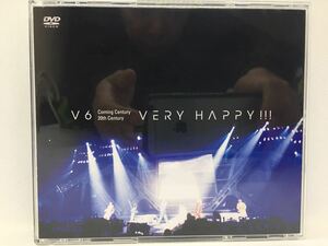 DVD『V6 Coming Century 20th Century / VERY HAPPY!!!』※動作確認済み/ジャニーズ/アイドル/井原快彦/森田剛/三宅健/岡田准一/Ⅳ-1217　