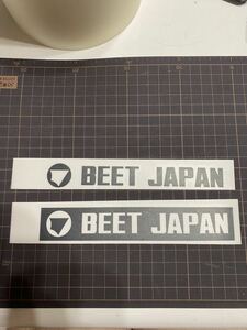 BEET JAPAN カッティングステッカー　2枚セット　当時　旧車　CBX400Ｆ　送料一律84円