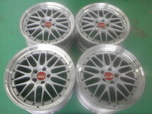 BBS LM LM118 LM119 9J 10J 114.3 5H アルミホイール 4本_画像1