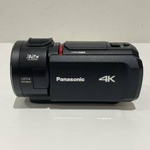 【AMT-10152】Panasonic パナソニック デジタル4Kビデオカメラ HC-VX2MS ブラック 5.1CH 64GB 2022年 32x ZOOM バッテリー 動作確認済み_画像2