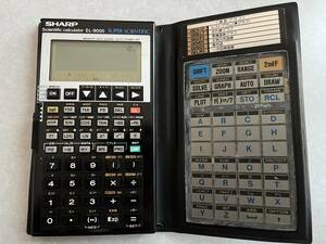 SHARP Scientific calculator EL-9000( есть инструкция по эксплуатации ) программируемый калькулятор карманный компьютер 